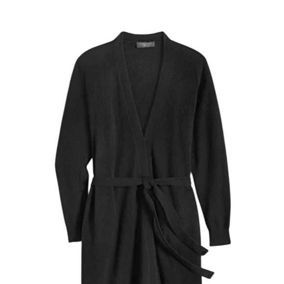 Charter Club Women's New With Labels Drawstring Waist Cardigan, Long Size M. - Picture 6 of 7